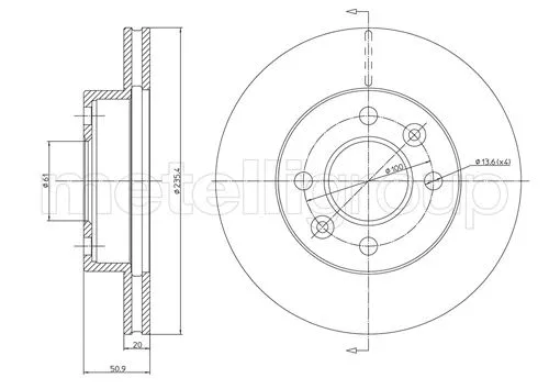 Brake Disc (DF1001)