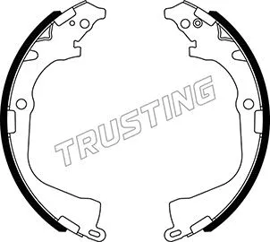 Brake Shoe Set (124.290)