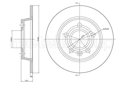 Brake Disc (DF139)