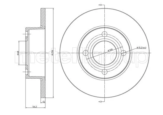 Brake Disc (DF630)