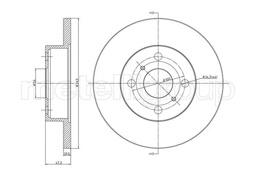 Brake Disc (DF050)