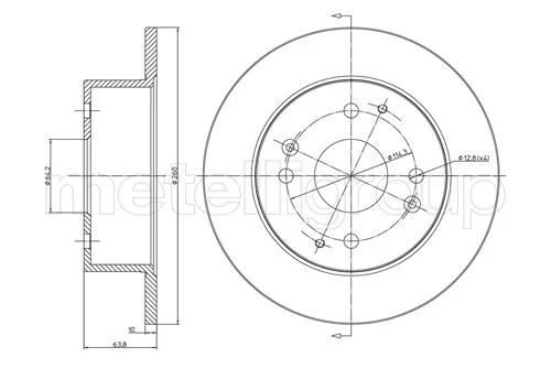 Brake Disc (DF1103)