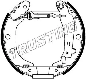 Brake Shoe Set (6187)