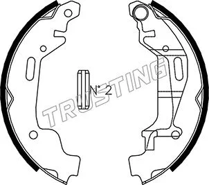 Brake Shoe Set (073.172)