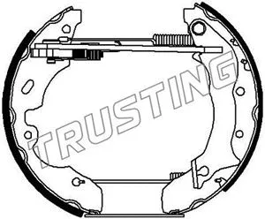 Brake Shoe Set (6262)