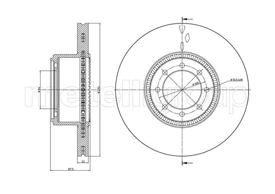 Brake Disc (DF1245)