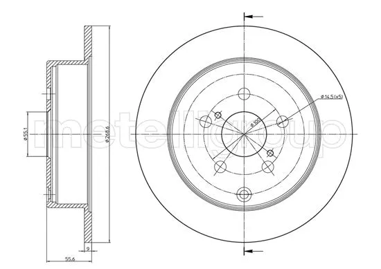 Brake Disc (DF1150)