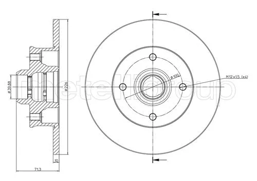 Brake Disc (DF574)