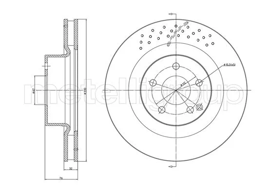 Brake Disc (DF910)