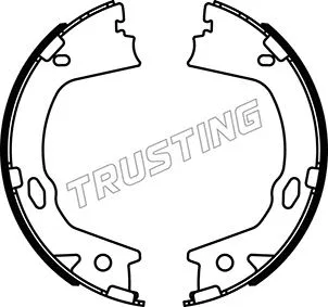 Brake Shoe Set, parking brake (046.228)