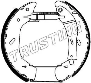 Brake Shoe Set (6288)