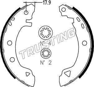 Brake Shoe Set (004.007)