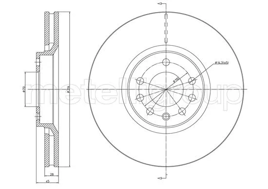 Brake Disc (DF398)