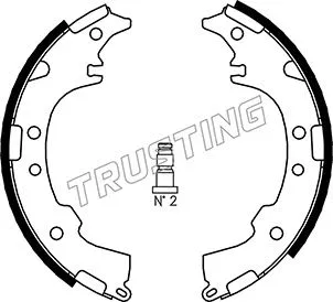 Brake Shoe Set (115.304)