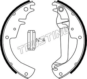 Brake Shoe Set (073.174)