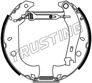Brake Shoe Set (6153)