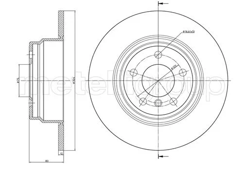 Brake Disc (DF707)