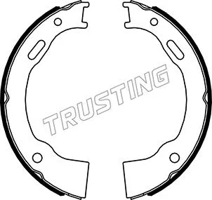 Brake Shoe Set, parking brake (088.242)