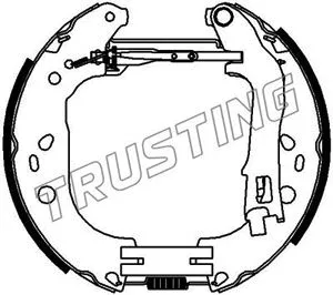Brake Shoe Set (6447)