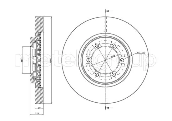 Brake Disc (DF155)