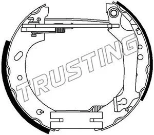 Brake Shoe Set (6312)