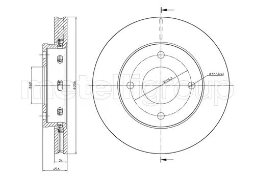 Brake Disc (DF419)