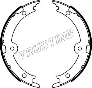 Brake Shoe Set, parking brake (115.321)