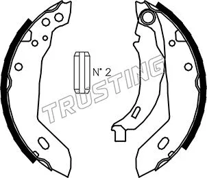 Brake Shoe Set (079.185)