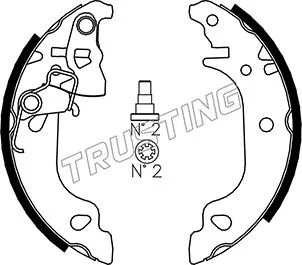 Brake Shoe Set (034.103)