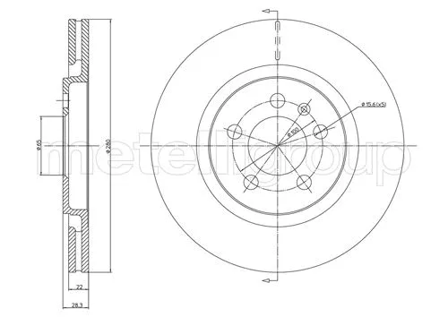 Brake Disc (DF307)
