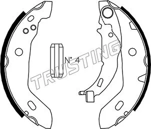 Brake Shoe Set (052.122)