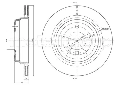 Brake Disc (DF476)