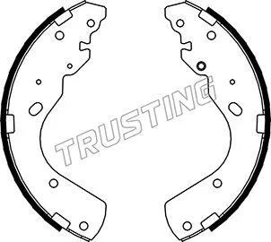 Brake Shoe Set (040.156)