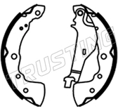 Brake Shoe Set (253.723)
