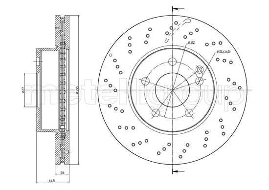 Brake Disc (DF1243)