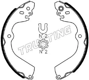 Brake Shoe Set (067.205)
