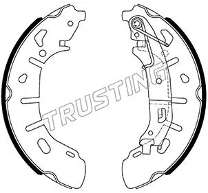 Brake Shoe Set (034.124)