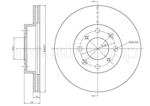 Brake Disc (DF236)