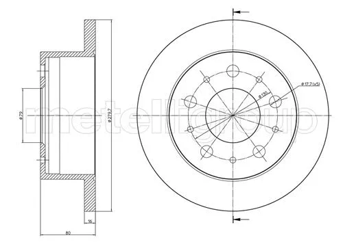 Brake Disc (DF1182)