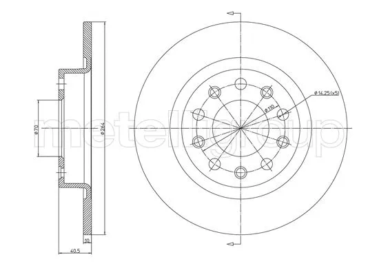 Brake Disc (DF1467)