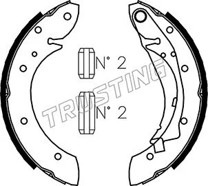Brake Shoe Set (022.033)