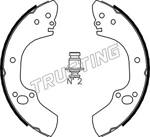 Brake Shoe Set (073.170)
