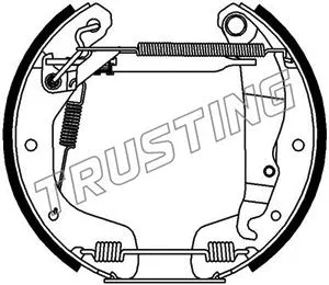 Brake Shoe Set (6231)