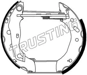 Brake Shoe Set (6267)