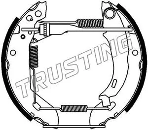 Brake Shoe Set (6055)