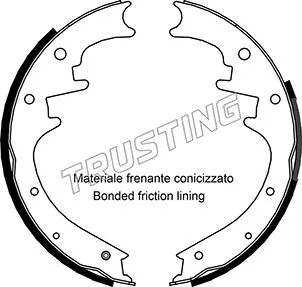 Brake Shoe Set (088.233)
