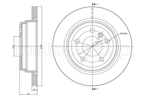 Brake Disc (DF1664)