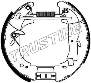 Brake Shoe Set (6338)
