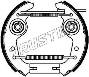 Brake Shoe Set (6063)