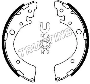 Brake Shoe Set (044.013)